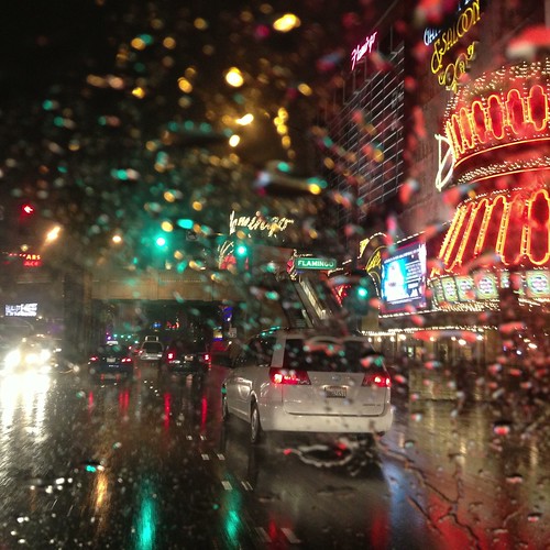 Vegas rain by scoodog / digging iPhoneography