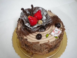 生日蛋糕 巧克力核桃