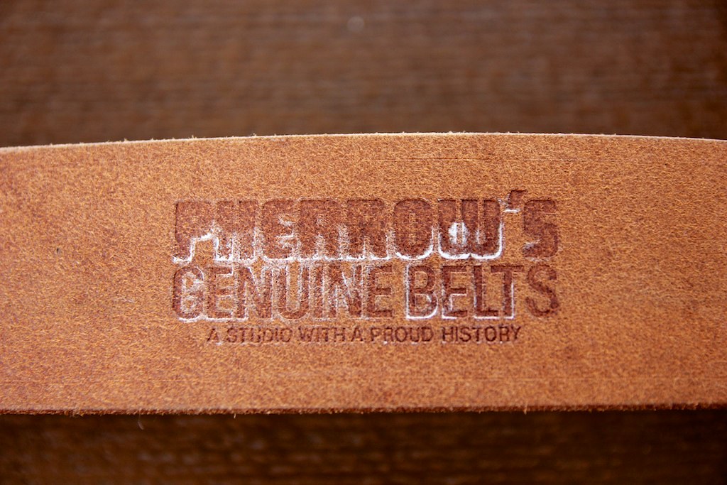 Pherrow's "SBB1" UK Saddle Leather BELT