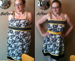 Floral Dress Before & After