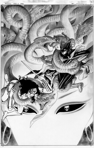 Batwoman16-cover-black and white