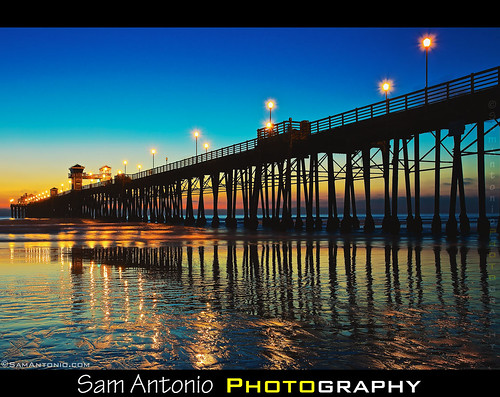 What famous 1980s movie was filmed nearby the Oceanside Pier? by Sam Antonio Photography