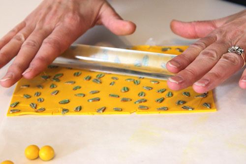 Making a Sheet of Decorated Clay