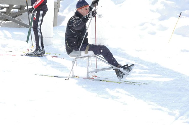 Adaptive skiing