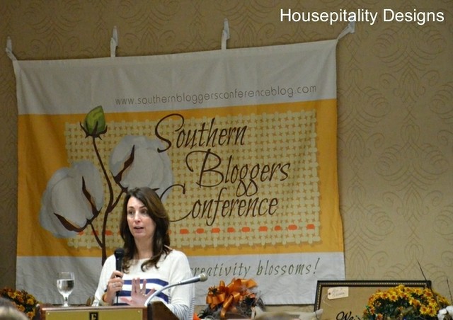 Kelly at Southern Bloggers Conference