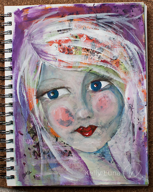 Art Journal 10-15-12-painted face