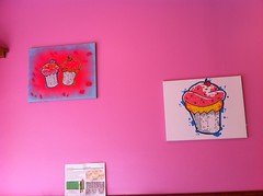 Cupcake art at Pamcakes in Philadelphia by Rachel from Cupcakes Take the Cake