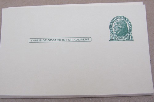 Thomas Jefferson USPS Postal Card