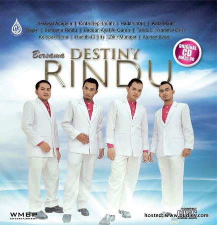 Kumpulan Nasyid Destiny Muncul Album Kedua BERSAMA RINDU