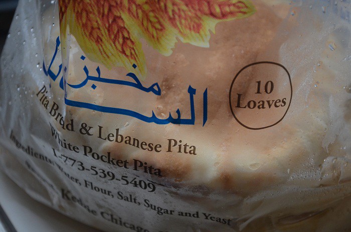 Pita Bread in Bag