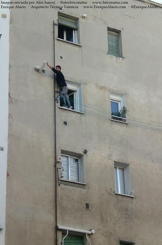 Situaciones de peligro en los trabajos en fachadas
