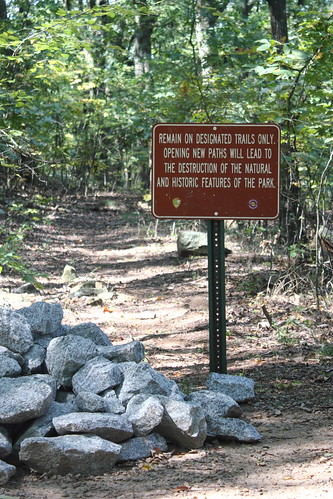 Sign at Kennesaw Mountain Battlefield Park