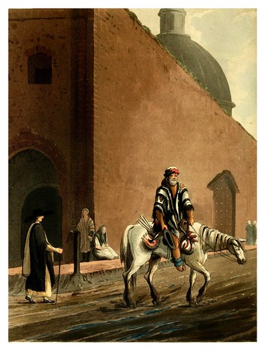 016-Mendigo a caballo-Picturesque illustrations of Buenos Ayres and Monte Video..-1820- Emeric Essex Vidal
