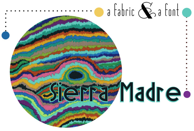Sierra Madre + Kaffe Fassett Collection Jupiter Green