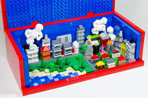 Mini Lego city in Brick
