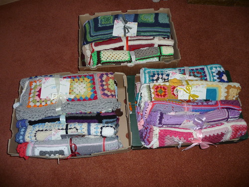 20 'Sunshine Blankets' ready for the off! 19/10/2012