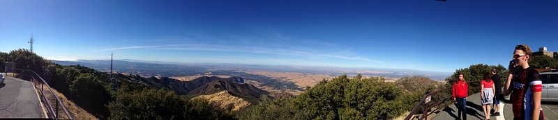 View from Mt.Diablo summit