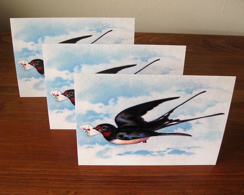 Letterbird notecard set