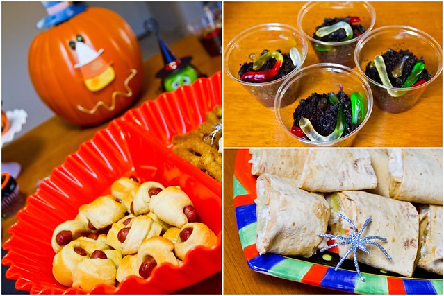 #MealsTogether Halloween Party Food Collage
