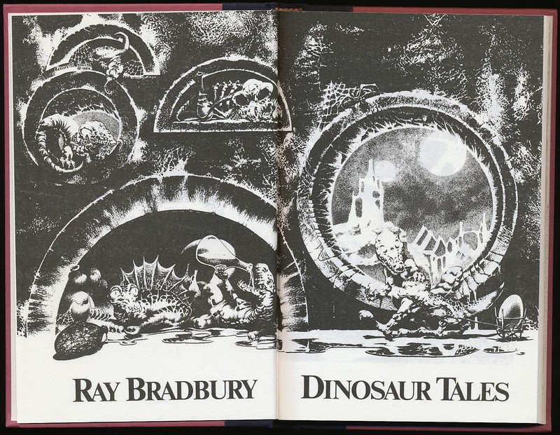 Kenneth Smith - Interior Illustration for Ray Bradbury's Dinosaur Tales