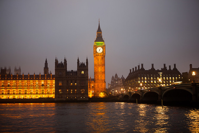 Foggy Night at Parliament