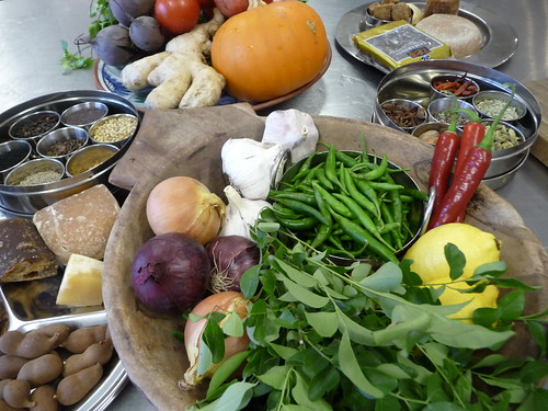 Ingredients for Pakistani Autumn Feast