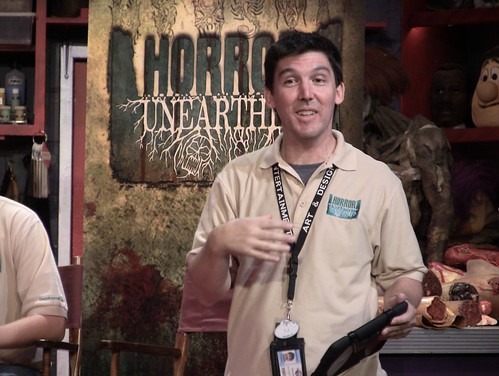 Horror Unearthed game at Halloween Horror Nights 2012