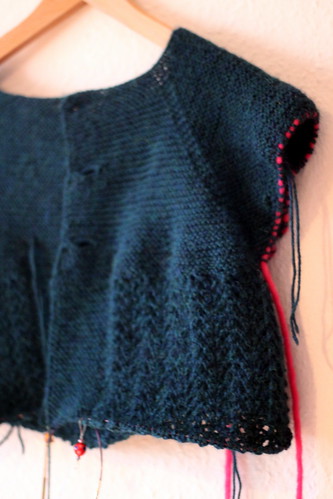 wip: february lady sweater.