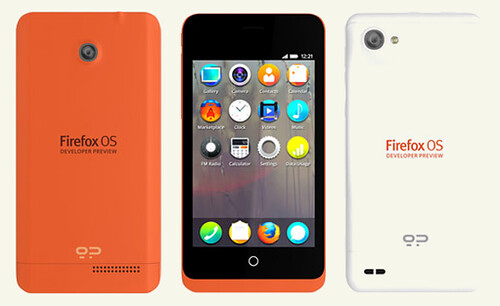 Firefox OS Developer Preview Phone