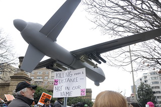No Drones Protest