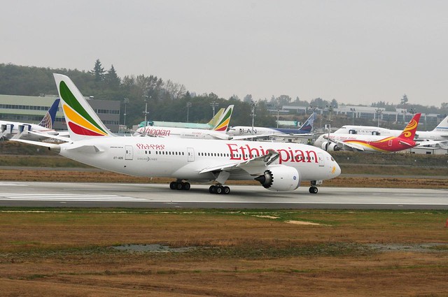 Ethiopian Airlines Boeing 787-8 ET-AOS