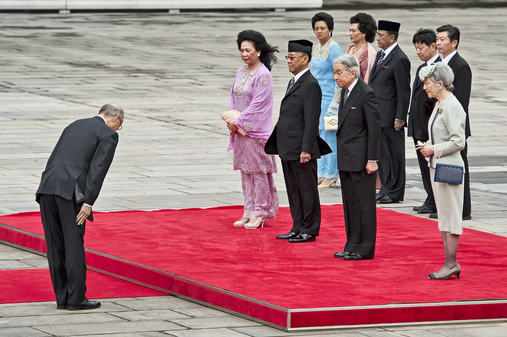 Malaysia King | SPB YDP Agong | Abdul Halim | Akihito | Imperial Palace | Tokyo Japan