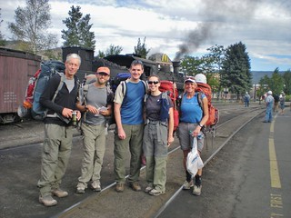 CMC Hikers Ready to Ride the Rails