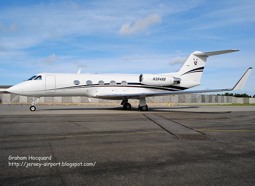 N384BB Gulfstream 3 by Jersey Airport Photography