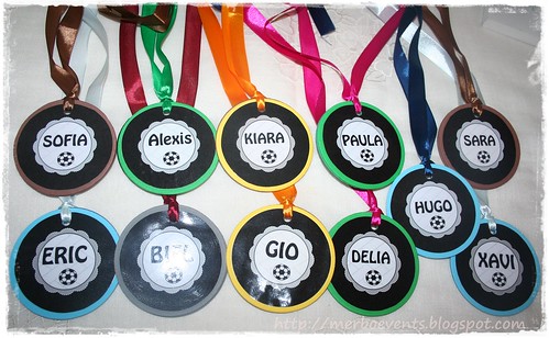 medallas kit futbolero Merbo Events
