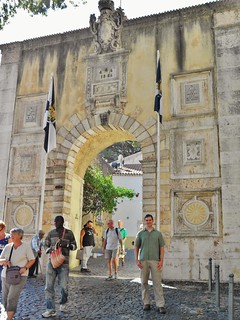 Dennis at Entrance to Castle of St. George