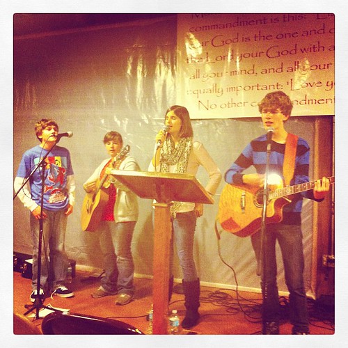 So blessed by these young worship leaders.