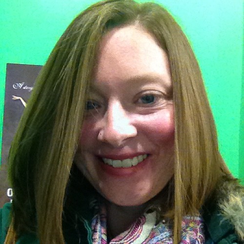 Loooong overdue haircut. I'm grinning maniacally because I feel about 20 pounds lighter.