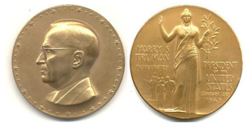 Harry Truman Inaugural medal