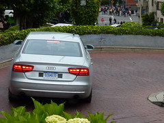 The Audi test convoy 2010