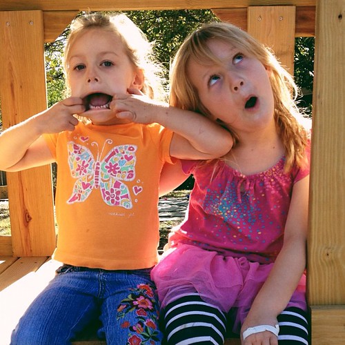 14. Make me laugh...Lulu and Brooke on a quick and silly playdate (@hjbieker) #fmsphotoaday