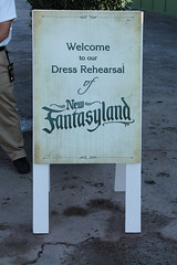 New Fantasyland Sign