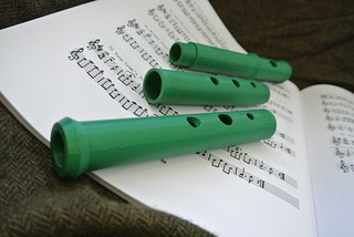Alto straight folk flute, ABS plastic