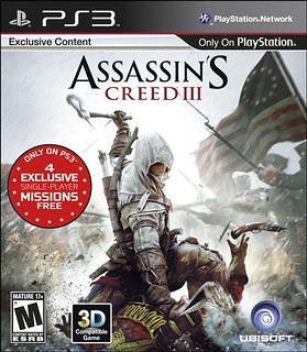 Assassin's Creed III for PS3 - box art