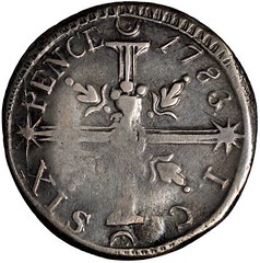 Lot 6142 rev - Chalmers Sixpence