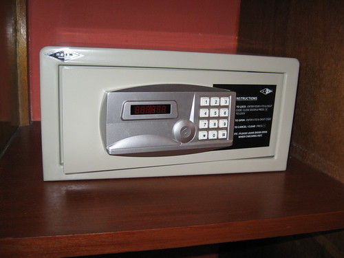 Personal Safe in all rooms
