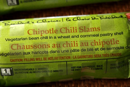 President's Choice Recipe to Riches Chipotle Chili Slams