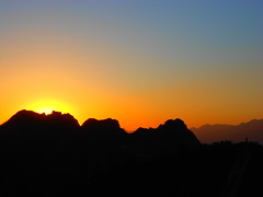 Sunrise over the Great Wall of China by LAUSatPSU