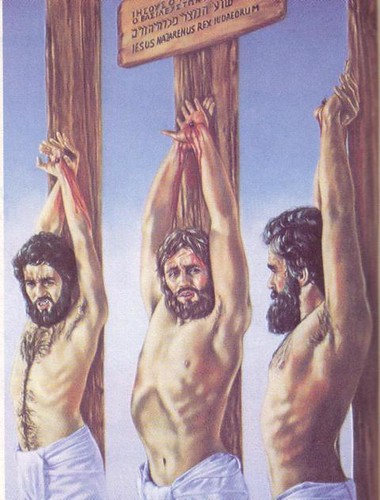 Crucifixion on pole or cross?
