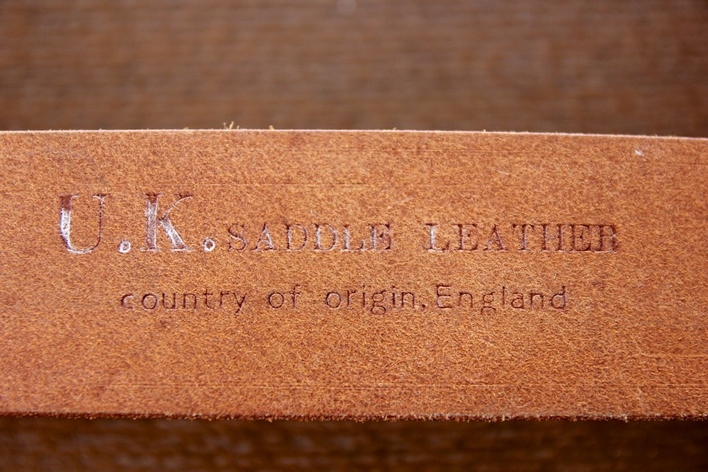 Pherrow's "SBB1" UK Saddle Leather BELT